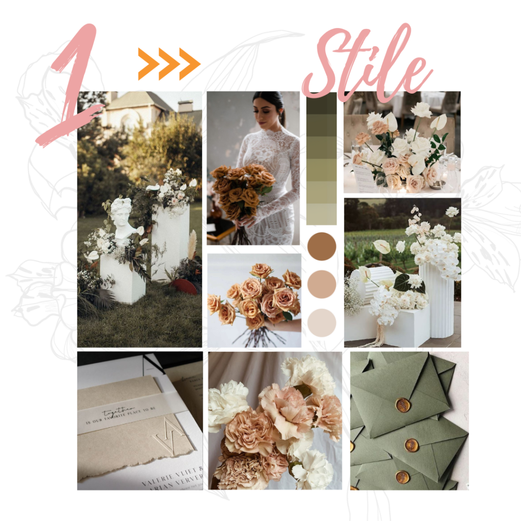 Stile Matrimonio Moodboard